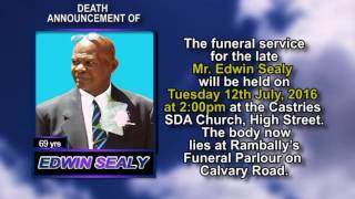 Edwin Sealy short