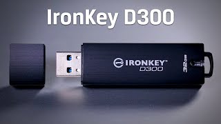 Drive USB 3.0 sicuro IronKey D300 - 4GB–128GB | Kingston