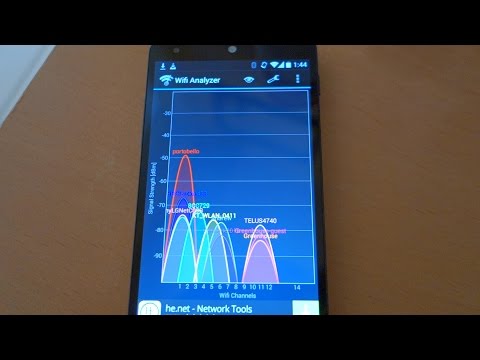 How to use Wifi Analyzer app on Android Tutorial demo by geoffmobile How to use Wifi Analyzer app on Android Tutorial demo by geoffmobile