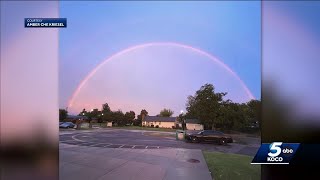Did you spot the double rainbow in OKC? Here's why it happens