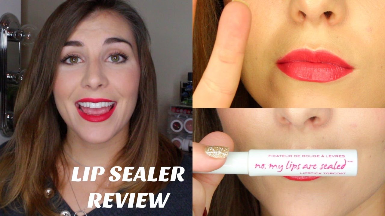 Lipstick Sealer - Does It Work?! | Bailey B. - YouTube