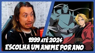 Salve um ANIME para cada ANO 🔥 1999 - 2024 🔍 Anime Quiz | REACT DO MORENO