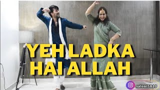 Yeh Ladka Hai Allah |wedding dance |Couple Dance | Dance By Saloni & Akshay