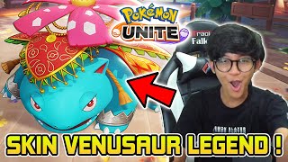 EFEK SKIN LEGEND VENUSAUR BATTLE PASS S3 SUPER KEREN !! MASIH TIER DEWA !! Pokemon Unite (Indonesia)