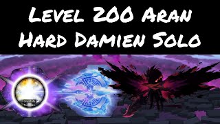 [GMS Reboot] Lv 200 Aran OnyxTofu Solos Hard Damien (Pre-New Age) - 리부트 Lv 200 아란 하드데미안 솔플