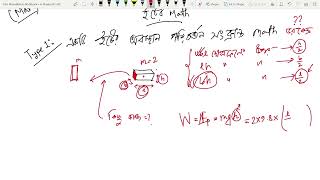 কাজ ||ভরকেন্দ্রের সরণ ও ইটের ম্যাথ || কাজ ক্ষমতা ও শক্তি || HSC Physics1 || Md. Monabbir,EEE,BUET