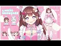 【live2d showcase】あやみ 新衣装live2dモデル ちびキャラ＋vbridger対応モデル【vtuber】