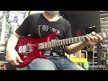 testing ibanez premium joe satriani js240 with sustainiac.