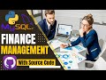 GUI Python Projects: Finance Management Project tutorial with Tkinter and Mysql