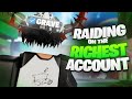 Raiding On The RICHEST ACCOUNT In Da Hood.. 💰