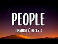 Libianca - People (Lyrics) ft. Becky G