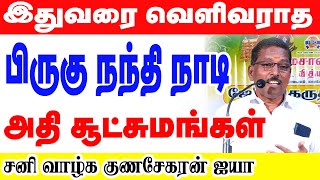 இதுவரை வெளிவராத பிருகு நந்தி நாடி ஜோதிட அதிசூட்சுமங்கள் | சனி வாழ்க குணசேகரன் ஐயா | ONLINE ASTRO TV