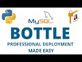 Create a Python Bottle web application with MySQL and Amazon Web Services (AWS)