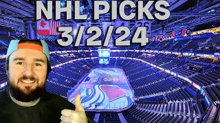 Free NHL Picks Today 3/2/24