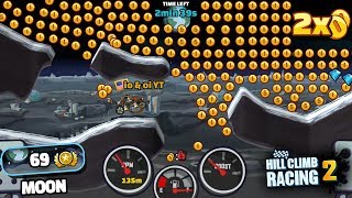 Hill Climb Racing 2 - Moon Event Is Back - Most Coins