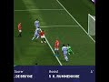 😱 UNBELIEVABLE GOAL SCORE BY K.DEBRUYNE||#easygamer0009 #shorts #pes2021 #shortsvideo