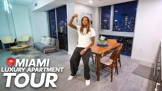 MY LUXURY HIGH RISE APARTMENT TOUR IN MIAMI!