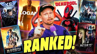 All X-MEN Movies Ranked!! (Deadpool 1 & 2 Included)