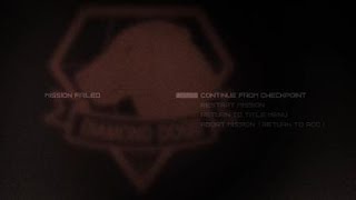 METAL GEAR SOLID V: THE PHANTOM PAIN Awful Checkpoint System