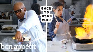 Al Roker Tries to Keep Up with a Professional Chef | Back-to-Back Chef | Bon App