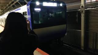 E235系1000番台横須賀線総武快速線直通普通津田沼行横浜駅到着\u0026発車メロディー　GotadelVient