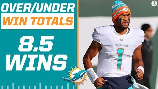 2022 NFL Over/Under Predictions: Dolphins 8.5 wins [Expert Breakdown] | CBS Sports HQ