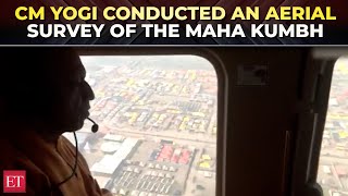 Maha Kumbh 2025: UP CM Yogi Adityanath conducts aerial survey