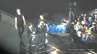 120204 Poor Ryeowook got soaked.