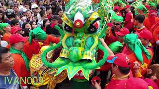 Proses Ritual Naga Buka Mata,Cap Go Meh 2019 Singkawang