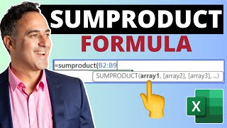 How to Use the SUMPRODUCT Formula in Microsoft Excel