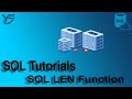 SQL Tutorials | SQL LEN Function In Urdu/Hindi