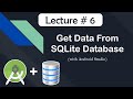 How To Fetch Data From SQLite Database in Android Studio | tutorial-6