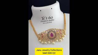 Micro Gold Polish Mini Choker Collection @janujewelrycollections3570