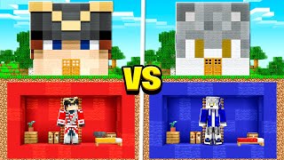 BASE CAPITAINE KIRK VS BASE NEOFLIX DANS MINECRAFT !