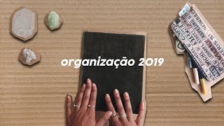 COMO ORGANIZEI MEU BULLET JOURNAL 2019