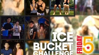 Reel & Real Life Loveteam Ice Bucket Challenge | Friday 5