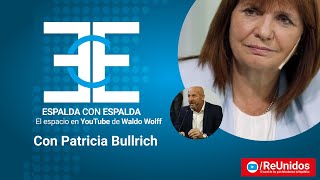 EspaldaconEspalda | Waldo Wolff junto a Patricia Bullrich