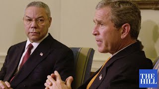 Former President Bush 'Deeply Saddened' By Colin Powell Death