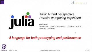Julia: A third perspective - parallel computing explained