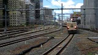 183系800番台　特急「北近畿」6両編成　大阪駅到着　2009年8月14日