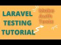 #4 Testing in Laravel | Make Authentication Tests | Laravel 9 Testing Tutorial