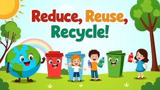 Be a Planet Hero! 🌍 Learn the 3Rs – Reduce, Reuse, Recycle!