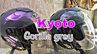 Repaint KYT KYOTO Gorilla Grey plus mutiara Lembayung