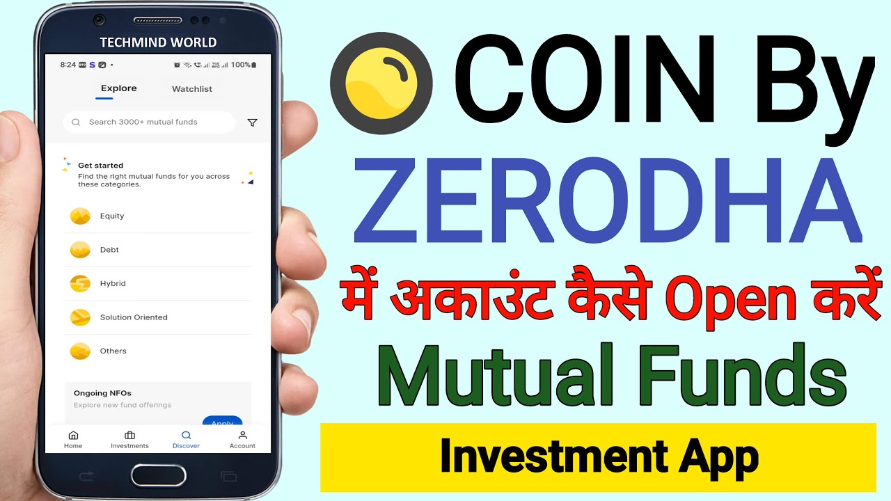 Coin By Zerodha Me Account Kaise Banaye | Zerodha Coin Mutual Funds ...