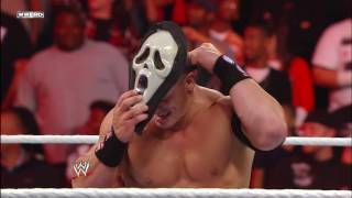 A horror movie icon attacks John Cena: Raw, Oct. 31, 2011