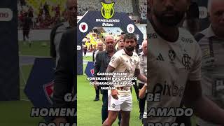 Gabigol sendo homenageado! #flamengo #gabigol