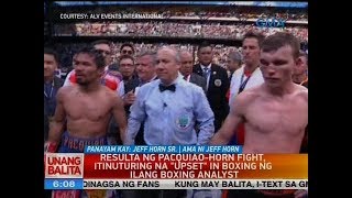 UB: Panayam kay Jeff Horn Sr., ama ni Jeff Horn