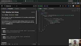 1122. Relative Sort Array | LeetCode Solution
