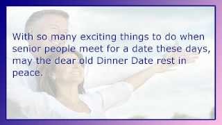 When Senior People Meet on a First Date, Here's How to WOW Every Time!