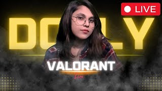 Hello ji I'm back  #gaming #dollyvalorant  #girlgamer